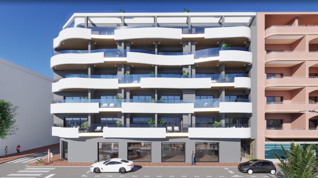 Квартира в Торревьеха, Аликанте, Испания 2 спальни, 102м2 №145141