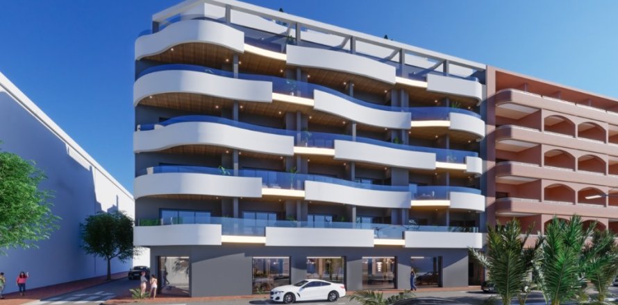 Квартира в Торревьеха, Аликанте, Испания 3 спальни, 110м2 №145140