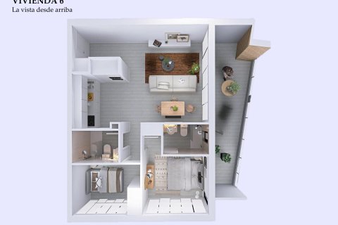 Продажа квартиры Торревьеха, Аликанте, Испания 2 спальни, 80м2 №135347 - фото 19