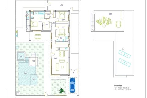 Villa till salu i Murcia, Spanien 3 sovrum, 145 kvm. Nr. 167624 - foto 21