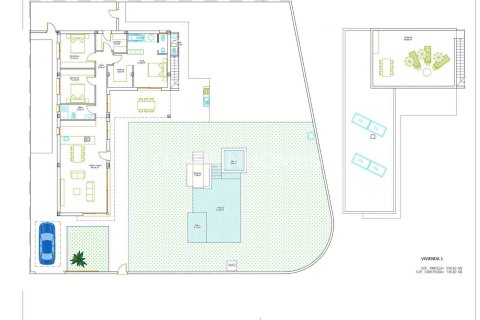 Villa till salu i Murcia, Spanien 3 sovrum, 145 kvm. Nr. 167624 - foto 19