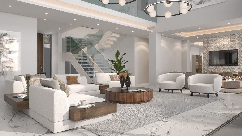 Huvila Malaga, Espanja 6 makuuhuonetta, 1038 m2 No. 119786