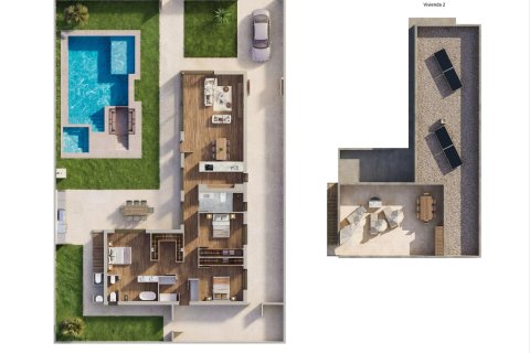 Villa zum Verkauf in Sucina, Murcia, Spanien 3 Schlafzimmer, 145 m2 Nr. 189344 - Foto 17