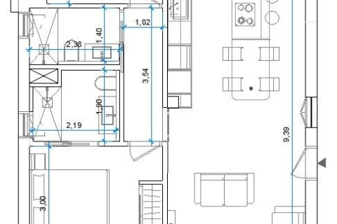 Huoneisto myytävänä Alicante, Espanja, 2 makuuhuonetta, 88 m2 No. 154804 - kuva 17