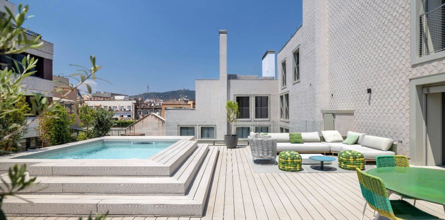 Квартира в Барселона, Испания 3 спальни, 368м2 №166640