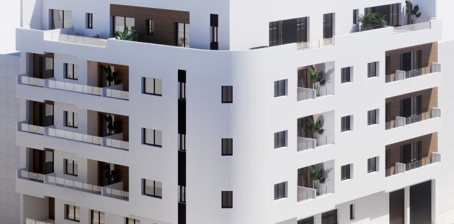 Dzīvoklis Torrevieja, Alicante, Spānijā 1 istaba, 63 m2 Nr. 193318