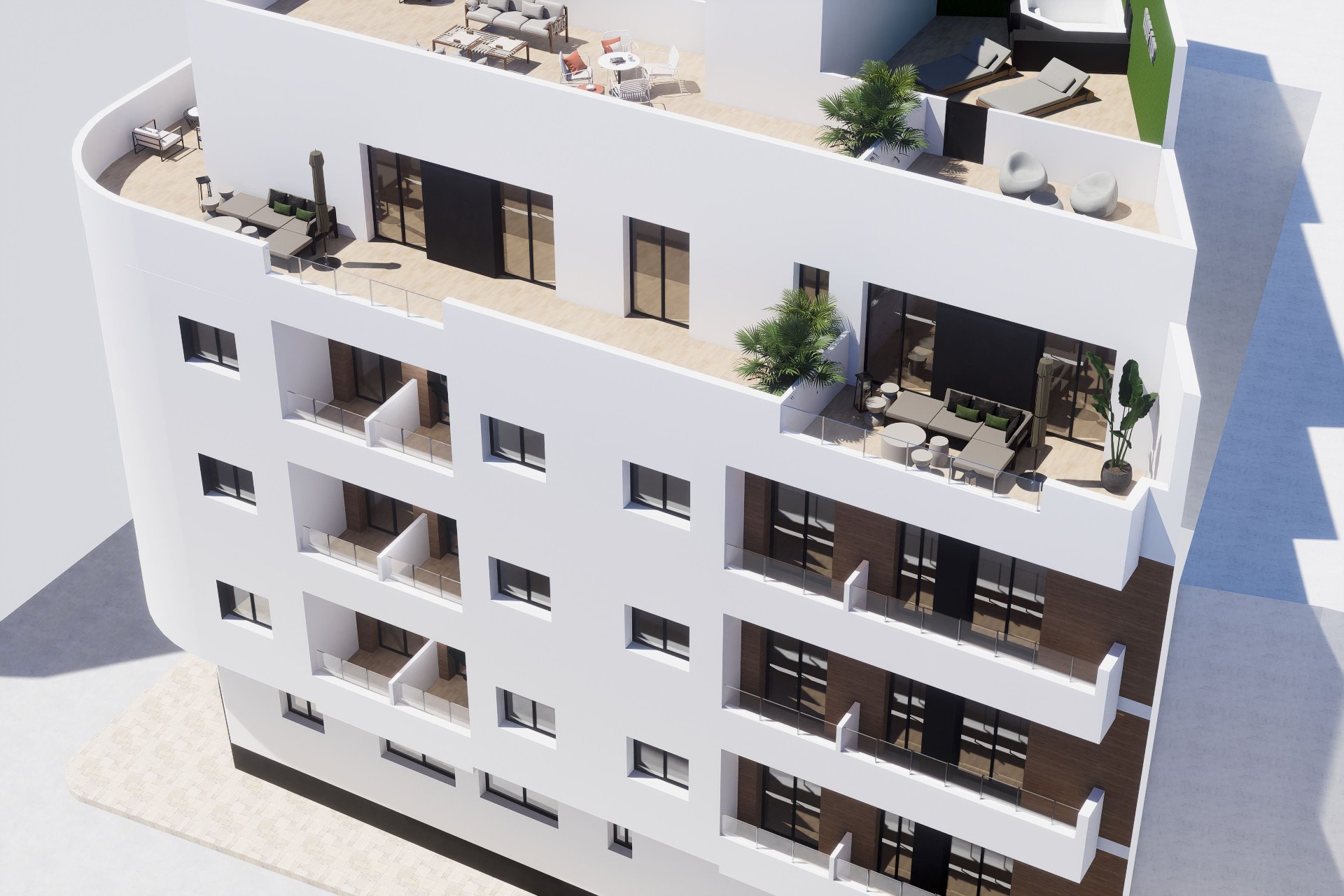 Apartment in Torrevieja, Alicante, Spain 1 bedroom, 63 sq.m. No. 193318