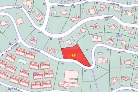 Land zum Verkauf in Pedreguer, Alicante, Spanien 2521 m2 Nr. 158329 - Foto 13