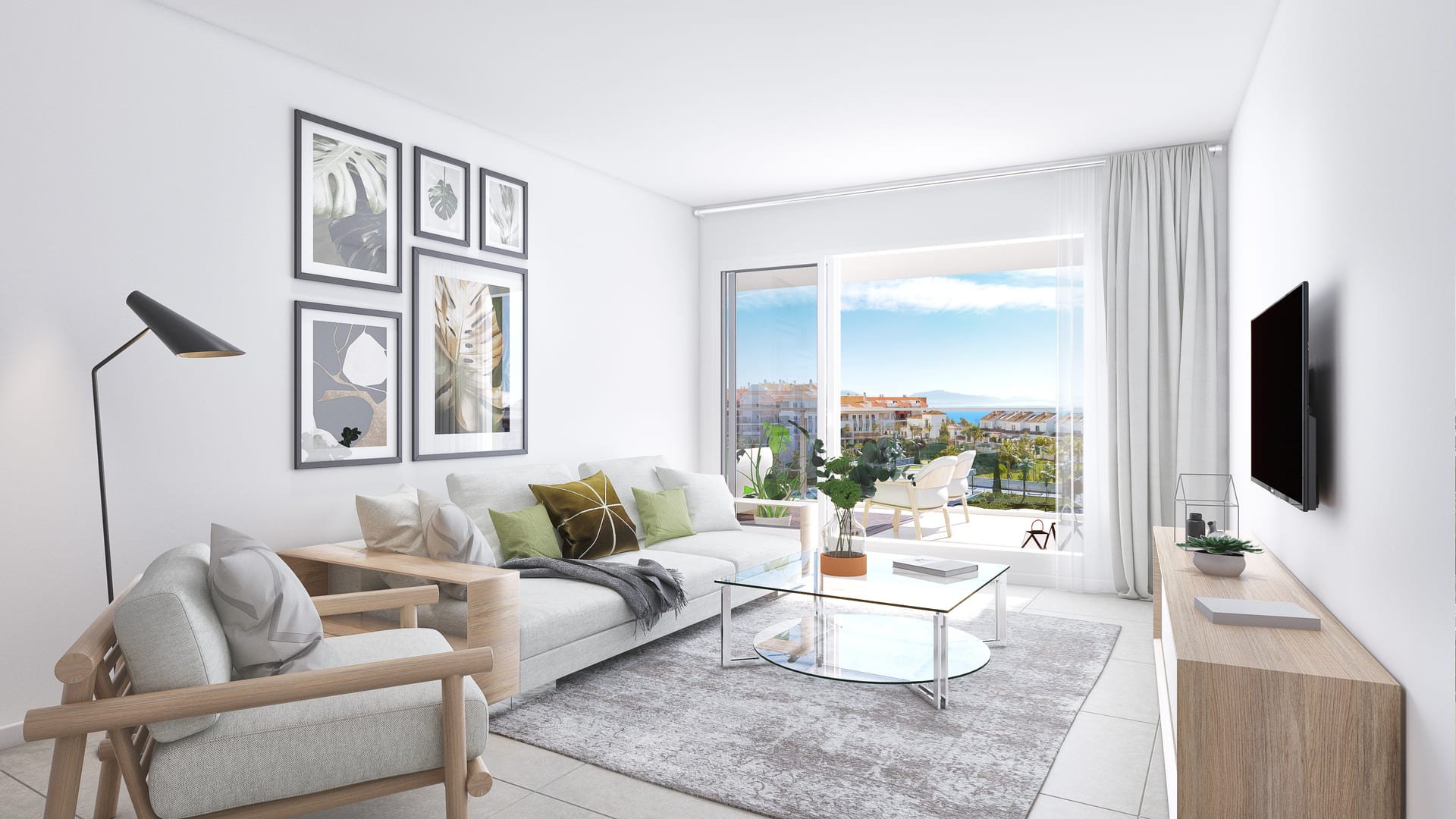 Lägenhet i Manilva, Malaga, Spanien 3 sovrum, 135 kvm. Nr. 134487