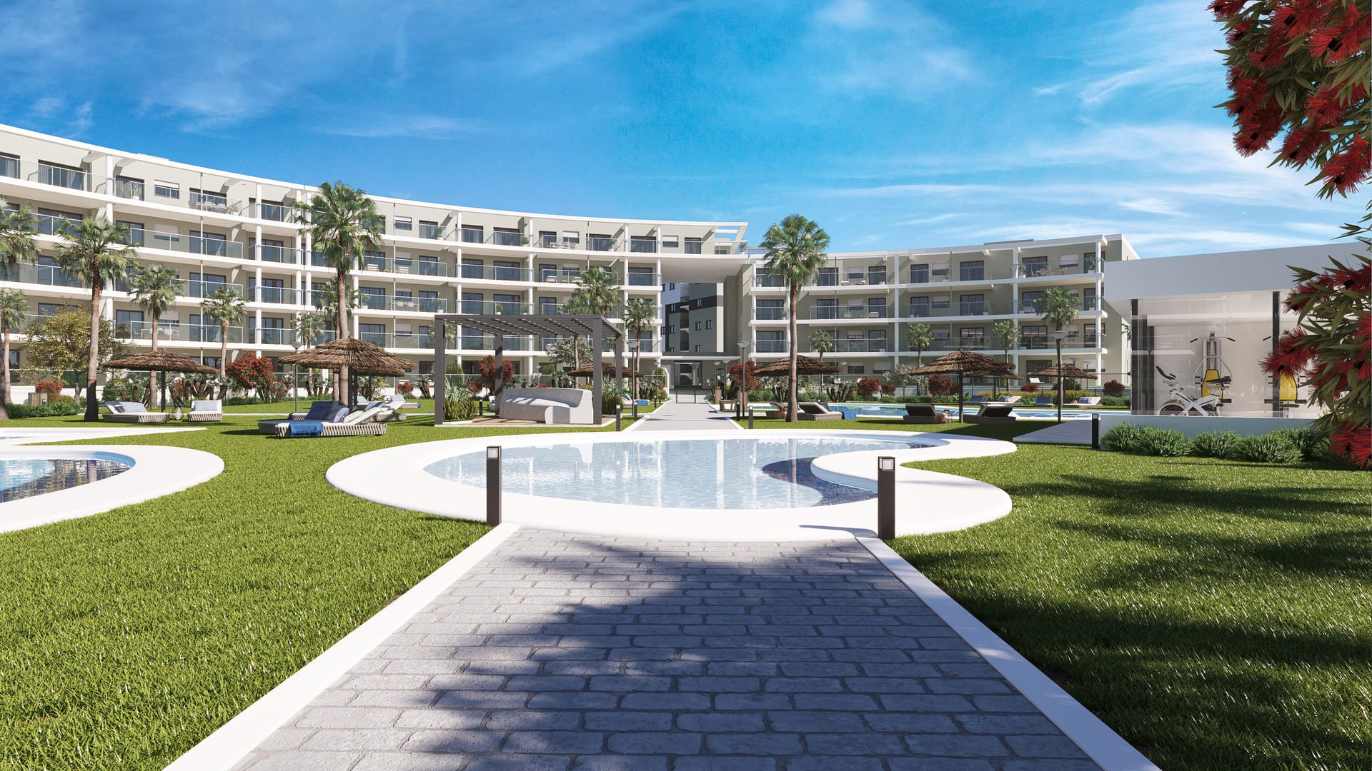 Lägenhet i Manilva, Malaga, Spanien 3 sovrum, 135 kvm. Nr. 134487