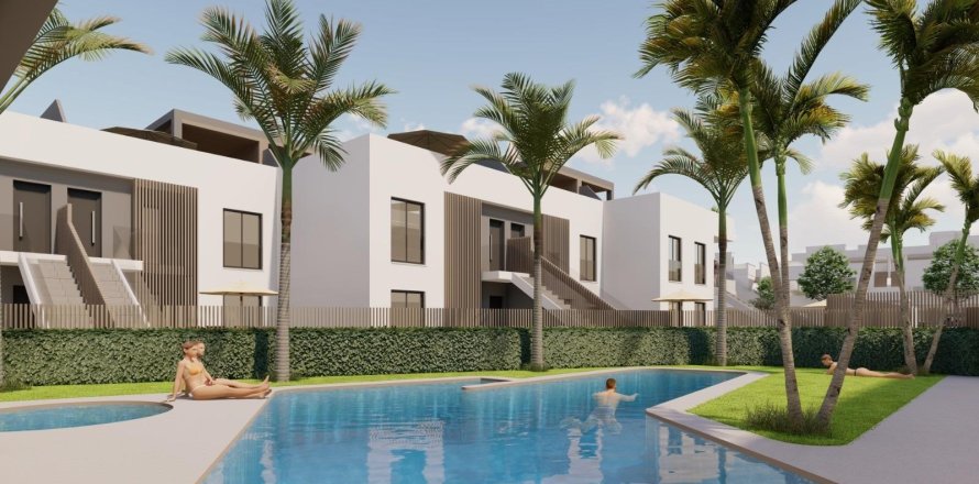Bungalow i Pilar de la Horadada, Alicante, Spanien 2 sovrum, 245 kvm. Nr. 188663