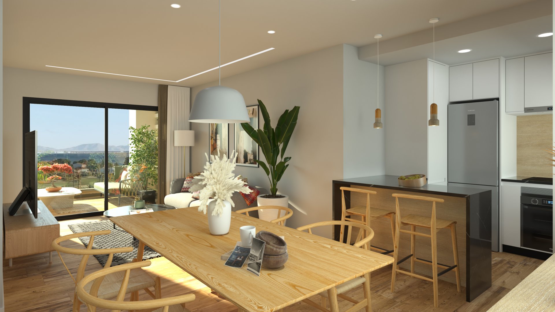 Appartamento a Los Alcazares, Murcia, Spagna 3 camere da letto, 114 mq. N° 110316