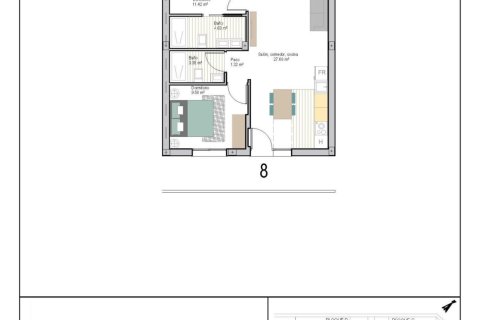 Dzīvoklis pārdošanā Torre-Pacheco, Murcia, Spānijā 2 istabas, 68 m2 Nr. 152027 - attēls 22