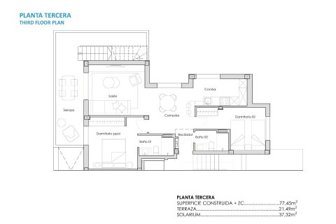 Wohnung zum Verkauf in Santa Rosalia, Murcia, Spanien 2 Schlafzimmer, 77 m2 Nr. 141629 - Foto 24