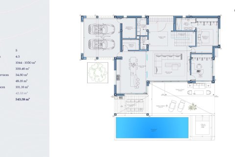 Villa zum Verkauf in Estepona, Malaga, Spanien 5 Schlafzimmer, 359 m2 Nr. 169676 - Foto 10