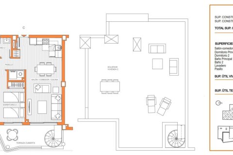 Penthäuser zum Verkauf in Fuengirola, Malaga, Spanien 2 Schlafzimmer, 83 m2 Nr. 169567 - Foto 9