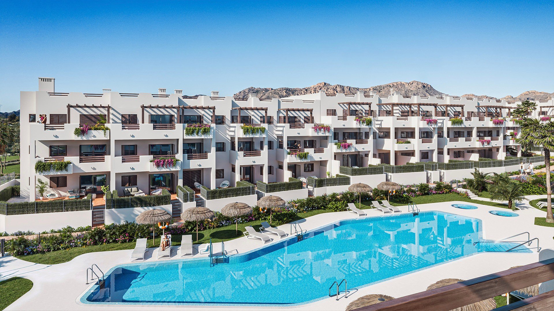Apartment à Pulpi, Almeria, Espagne 1 chambre, 67 m2 No. 183380