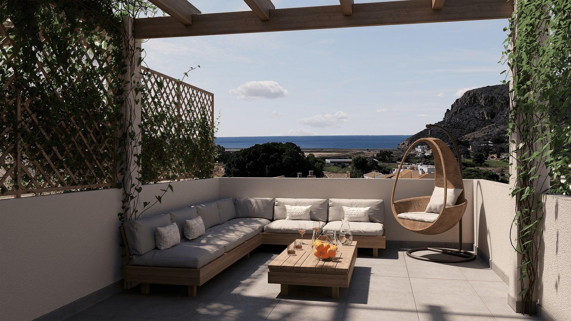 Dvīņu māja La Union, Murcia, Spānijā 2 istabas, 143 m2 Nr. 155302