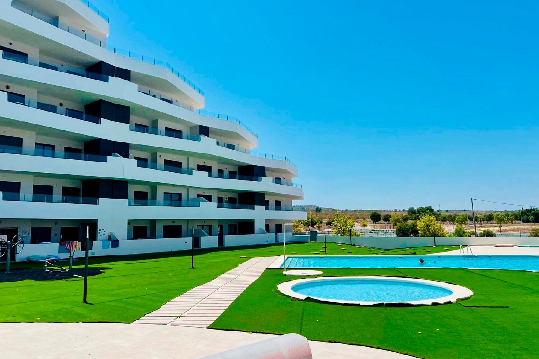 Lägenhet i San Miguel de Salinas, Alicante, Spanien 3 sovrum, 84 kvm. Nr. 166103