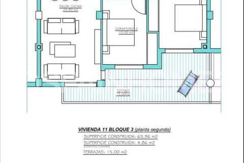 Appartamento in vendita a Torre-Pacheco, Murcia, Spagna 2 camere da letto, 69 mq. N° 166100 - foto 21