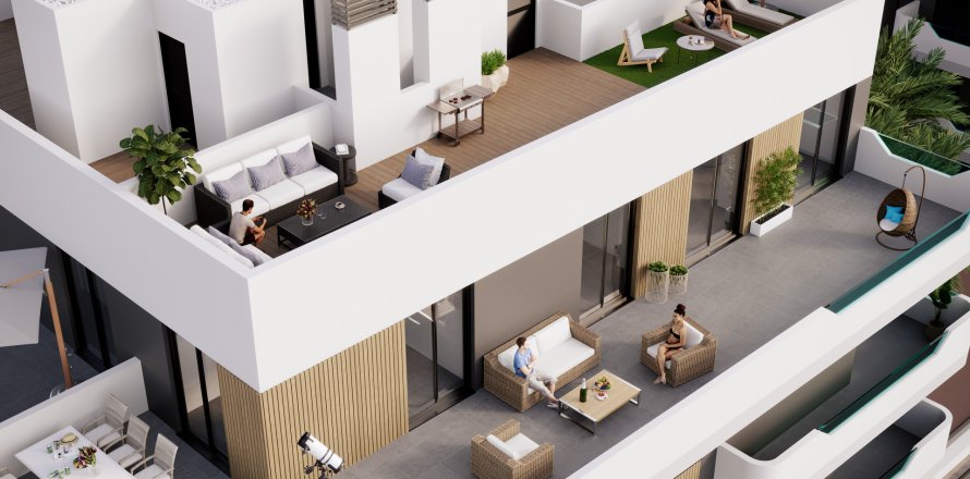 Dzīvoklis Santa Pola, Alicante, Spānijā 3 istabas, 118 m2 Nr. 136696