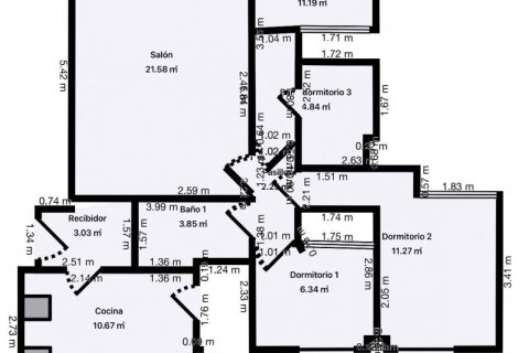 Apartment for rent in Denia, Alicante, Spain 3 bedrooms, 104 sq.m. No. 195760 - photo 30