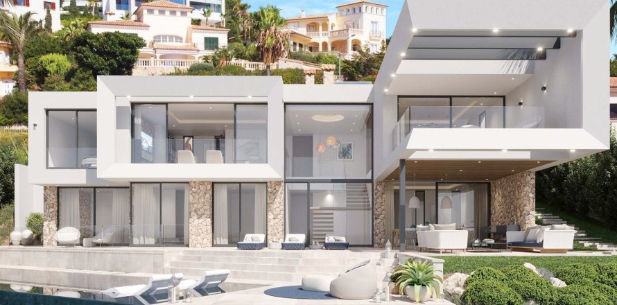 Villa in Nova Santa Ponsa, Mallorca, Spain 4 bedrooms, 540 sq.m. No. 78615