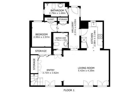Kattohuoneisto myytävänä Barcelona, Espanja, 2 makuuhuonetta, 139 m2 No. 158803 - kuva 30