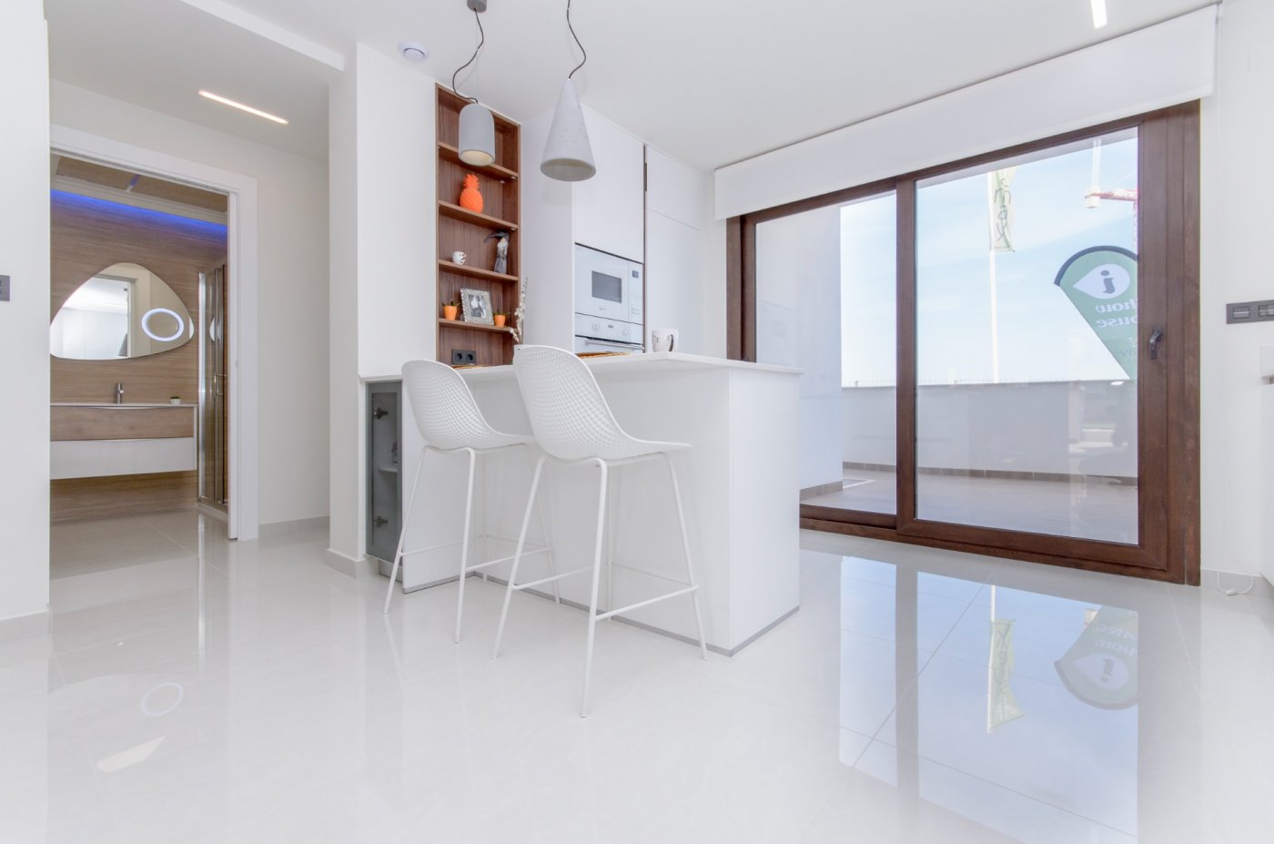 Bungalow en Los Balcones, Alicante, España 2 dormitorios, 63 m2 No. 76062
