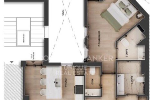 Apartamento en venta en Madrid, España 2 dormitorios, 91 m2 No. 157460 - foto 13