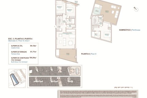 Ático en venta en Villajoyosa, Alicante, España 3 dormitorios, 112 m2 No. 171017 - foto 6