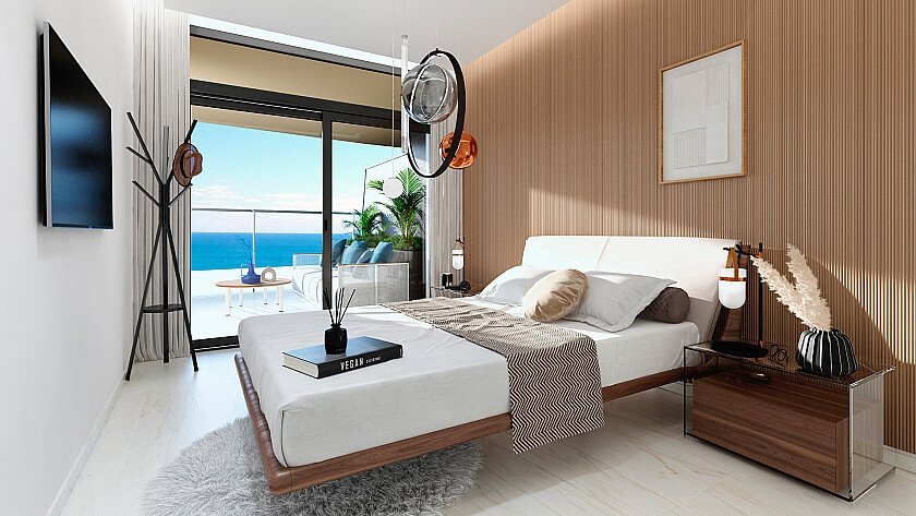 Huoneisto Benidorm, Alicante, Espanja 1 makuuhuone, 78 m2 No. 111330