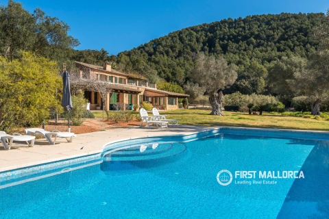 Finca i Esporles, Mallorca, Spanien 6 sovrum, 500 kvm. Nr. 167303