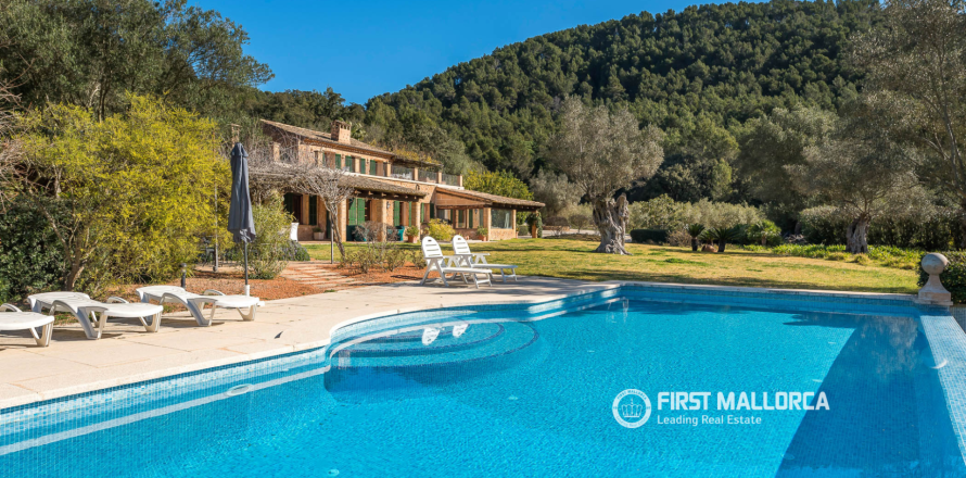 Finca i Esporles, Mallorca, Spanien 6 sovrum, 500 kvm. Nr. 167303