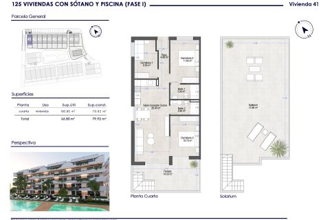 Wohnung zum Verkauf San Javier, Murcia, Spanien 3 Schlafzimmer, 78 m2 Nr. 137363 - Foto 21
