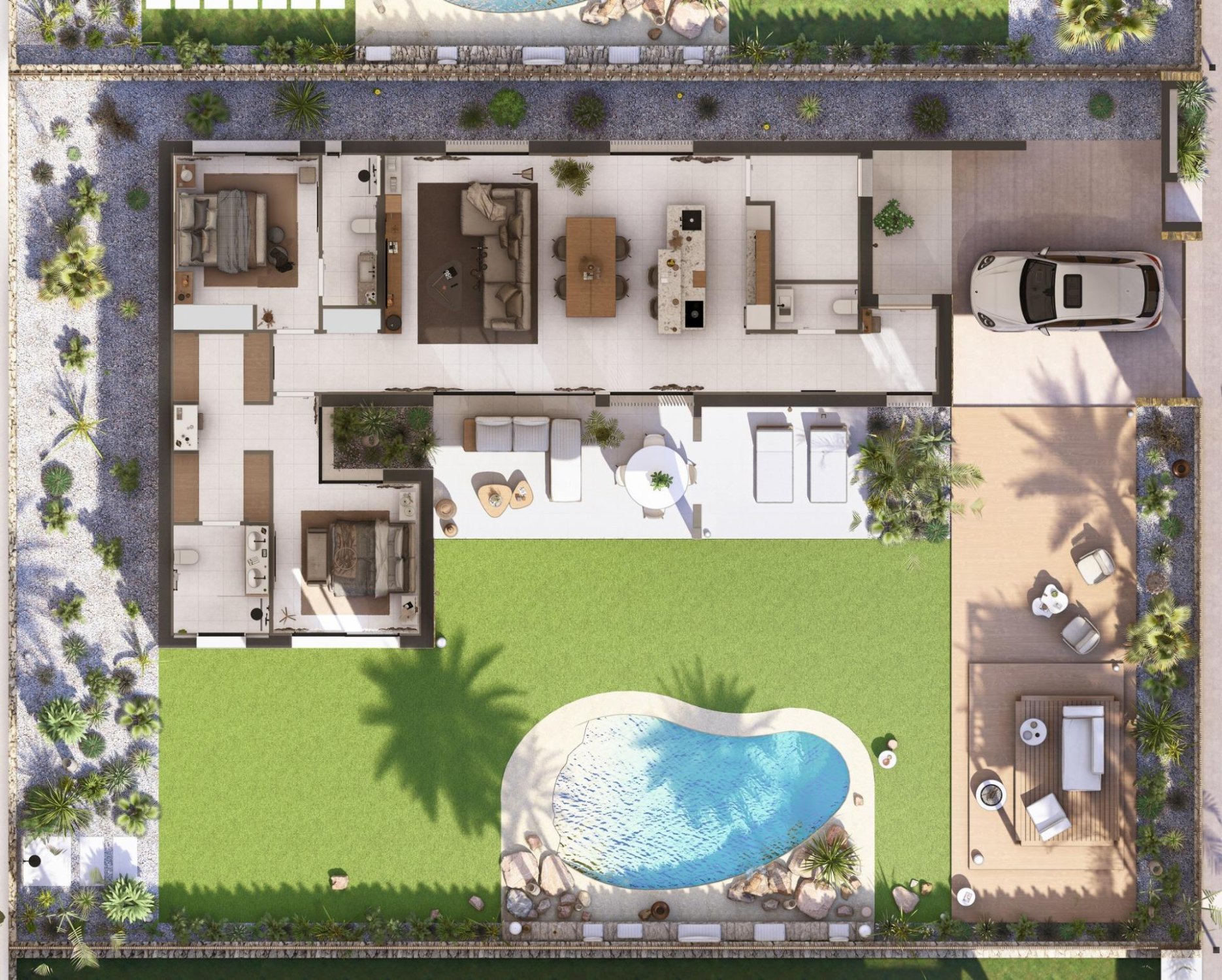 Villa Banos Y Mendigo, Murcia, Spānijā 2 istabas, 167 m2 Nr. 151536