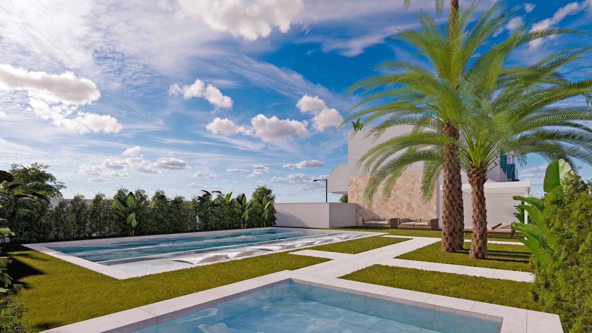 Bungalow a Torre de la Horadada, Alicante, Spagna 3 camere da letto, 82 mq. N° 193182