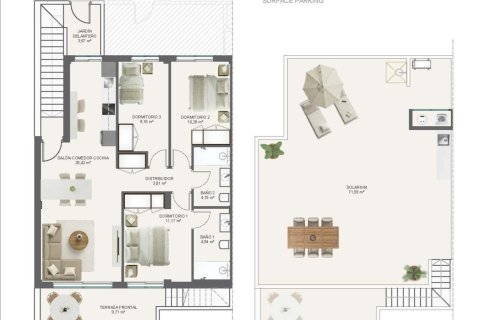Bungalow for sale in Torre de la Horadada, Alicante, Spain 3 bedrooms, 82 sq.m. No. 193182 - photo 25