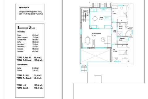 Villa till salu i Benijofar, Alicante, Spanien 3 sovrum, 194 kvm. Nr. 155521 - foto 8
