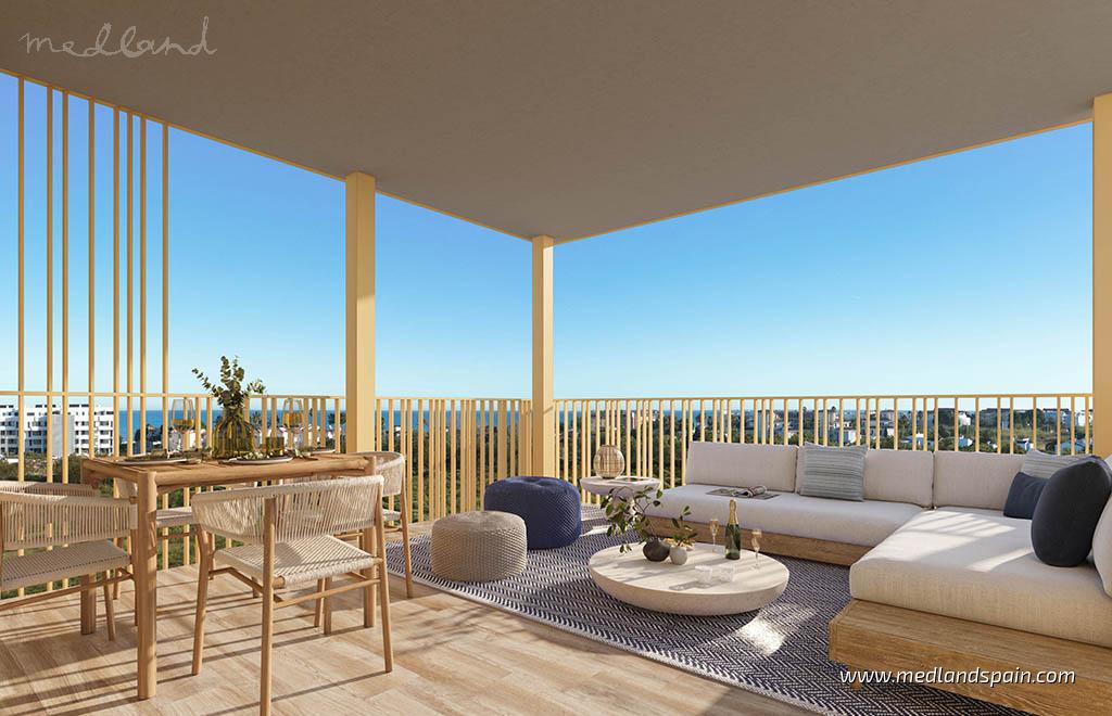 Apartment à Denia, Alicante, Espagne 1 chambre, 65 m2 No. 119592