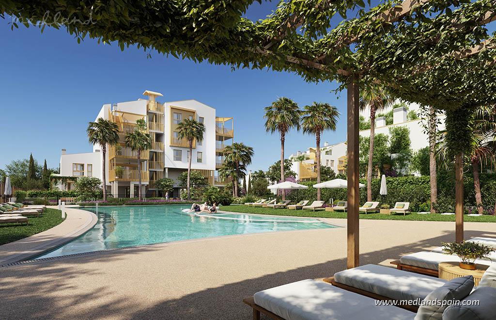 Apartment à Denia, Alicante, Espagne 1 chambre, 65 m2 No. 119592