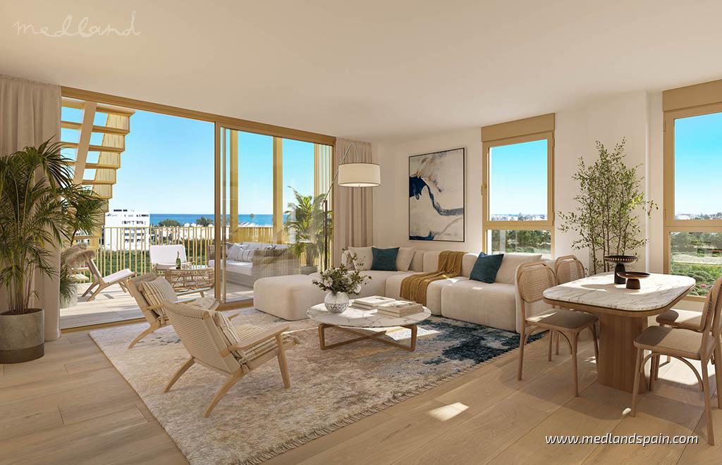 Apartment à Denia, Alicante, Espagne 1 chambre, 65 m2 No. 119592