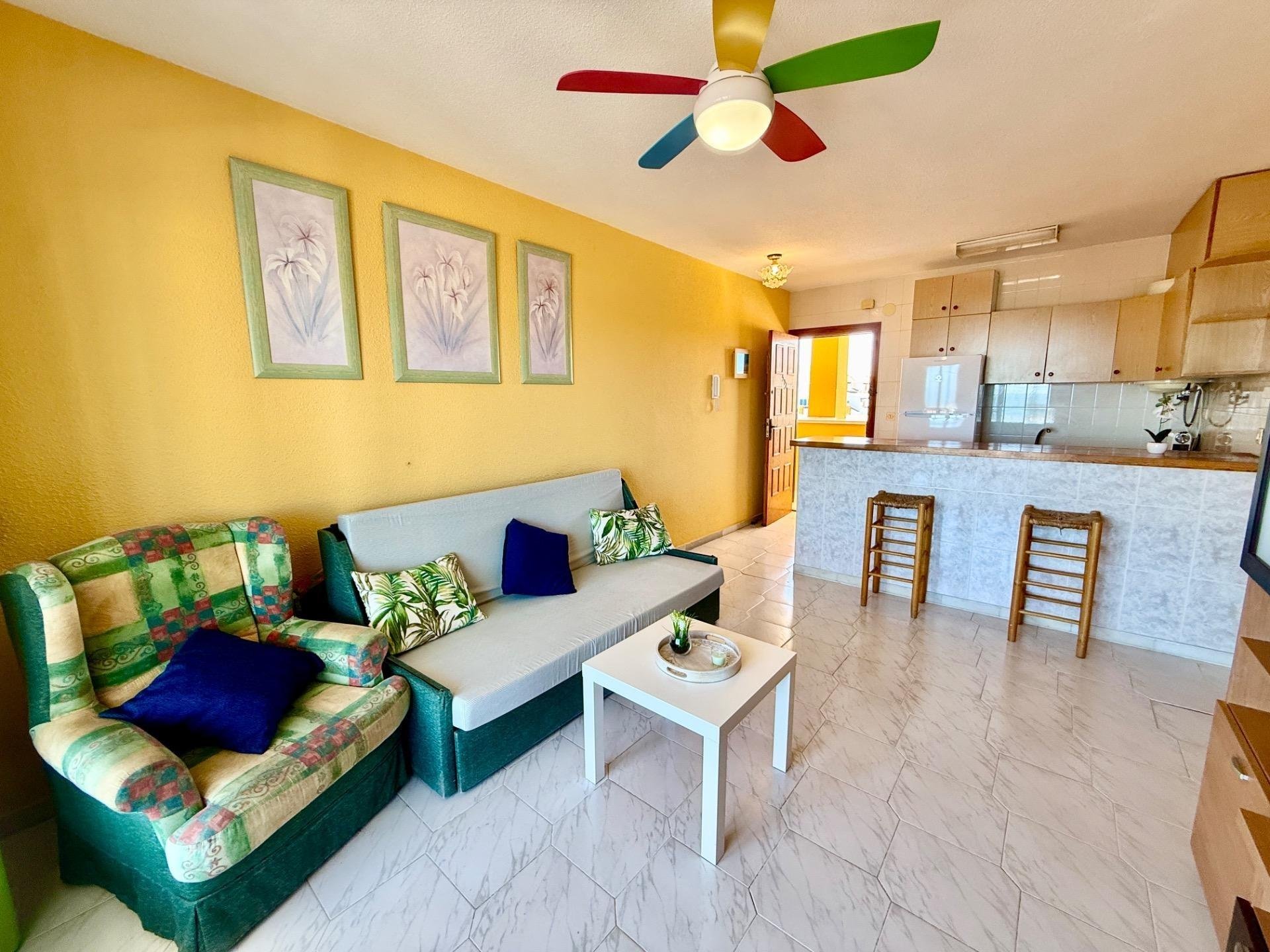 Kattohuoneisto Torrevieja, Alicante, Espanja 1 makuuhuone, 58 m2 No. 184380