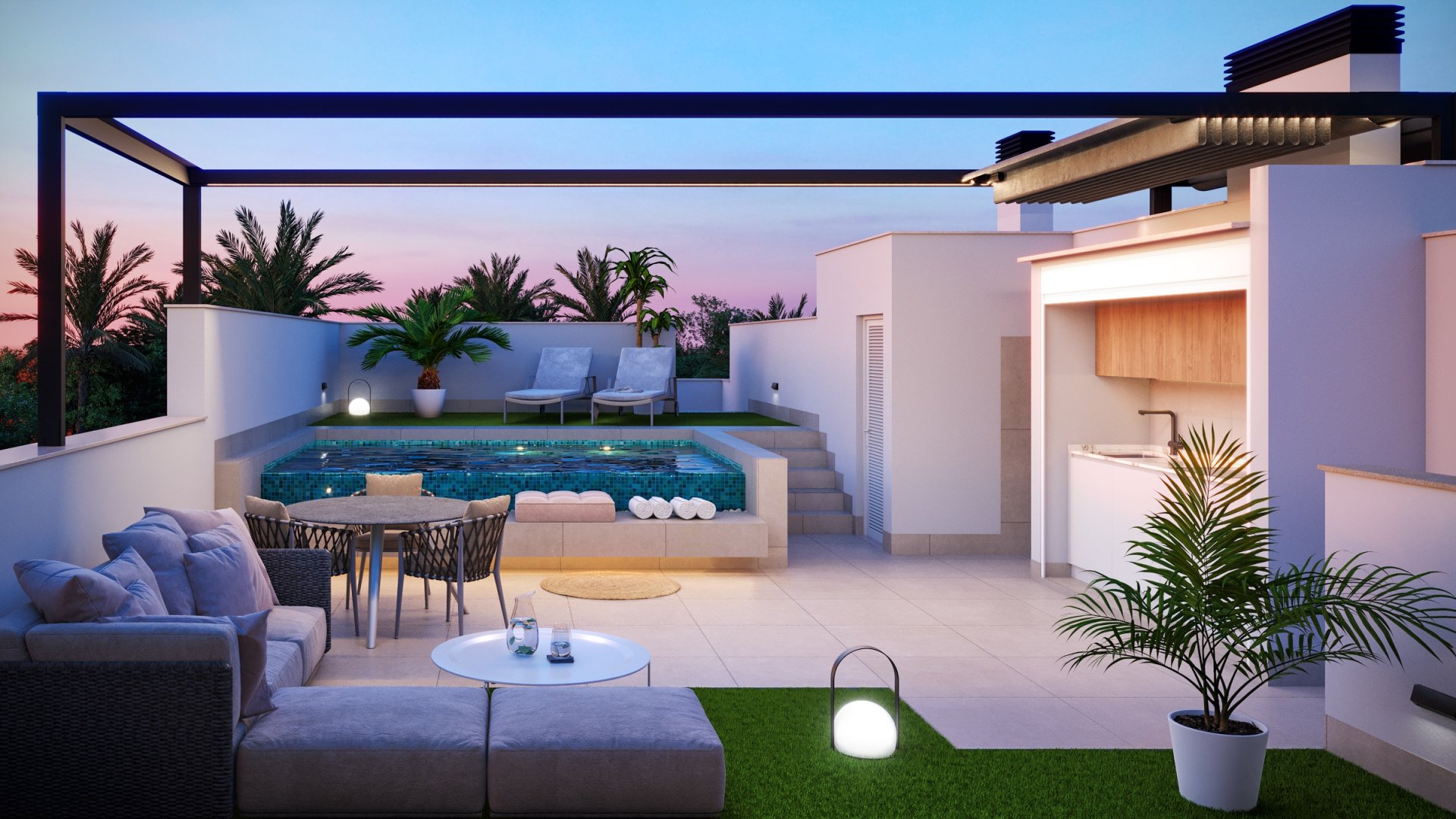 Apartment à Pilar de la Horadada, Alicante, Espagne 3 chambres, 94 m2 No. 168127