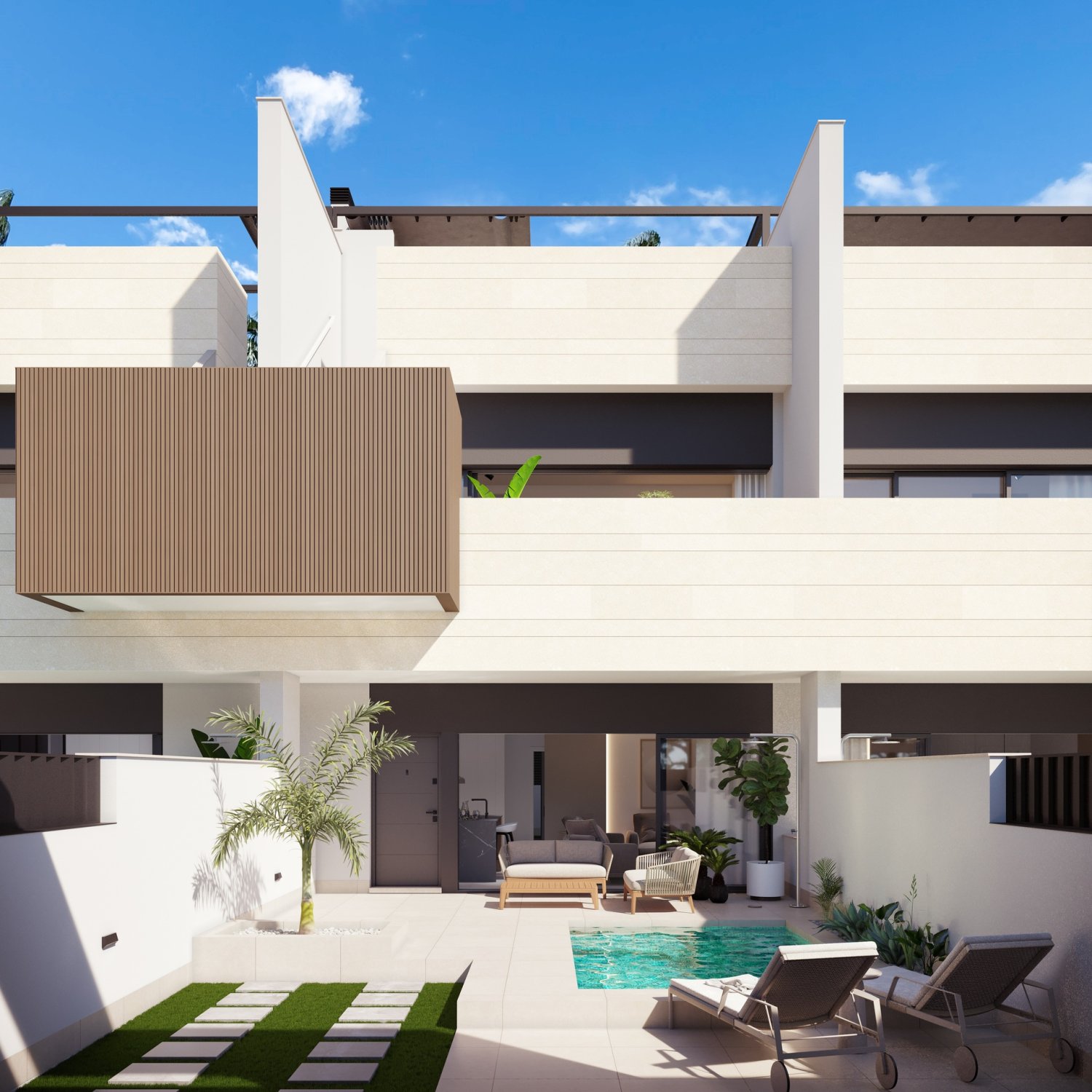 Apartment à Pilar de la Horadada, Alicante, Espagne 3 chambres, 94 m2 No. 168127