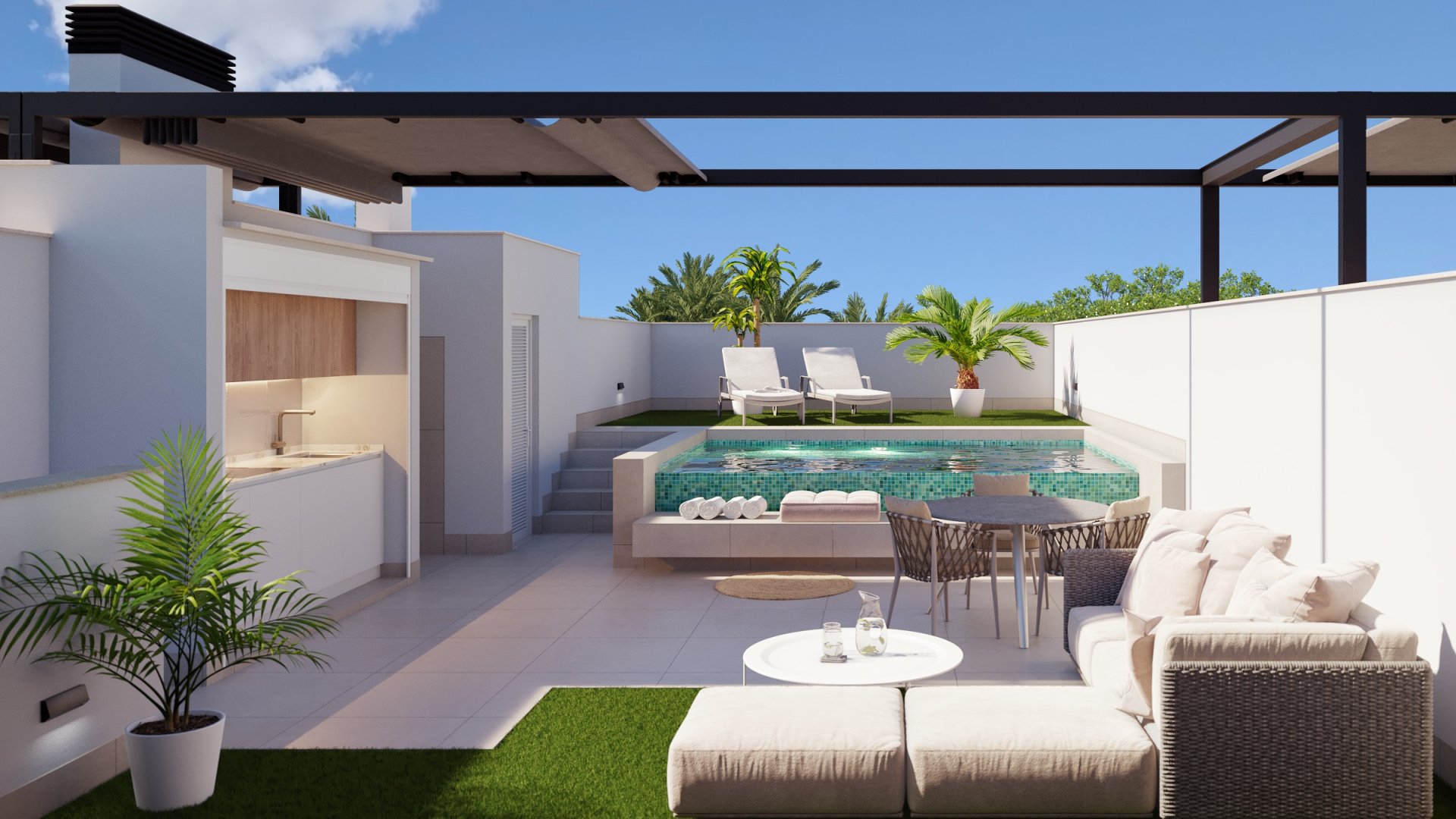 Apartment à Pilar de la Horadada, Alicante, Espagne 3 chambres, 94 m2 No. 168127