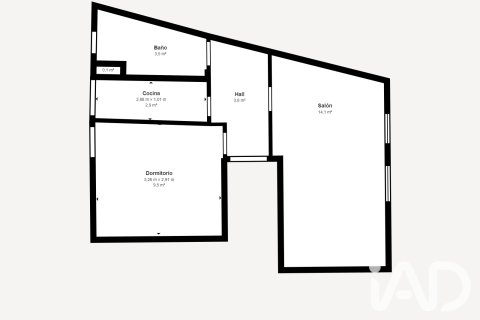Продажа квартиры в Мадрид, Испания 1 спальня, 46м2 №188046 - фото 26
