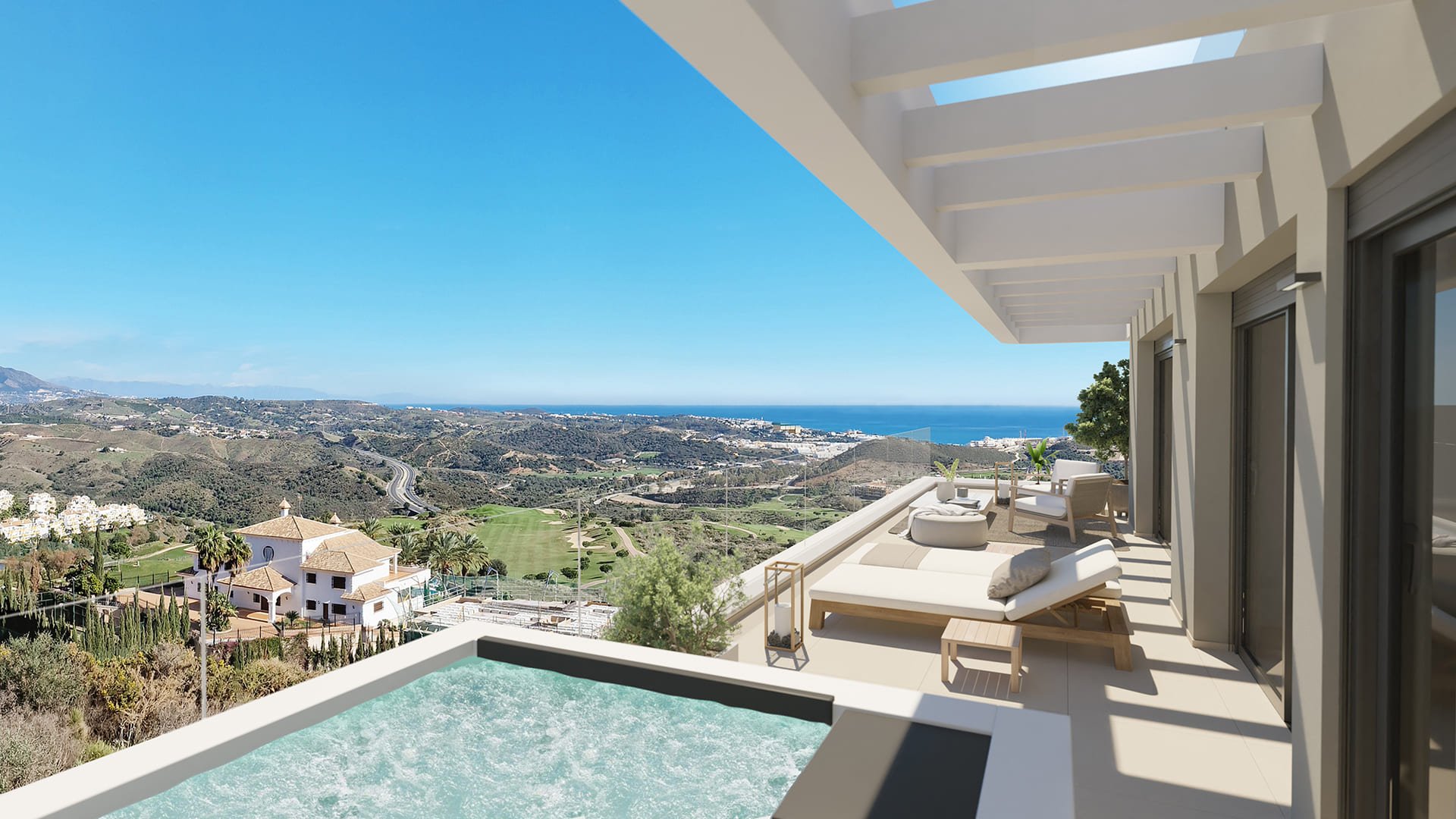 Wohnung in Mijas, Malaga, Spanien 2 Schlafzimmer, 86 m2 Nr. 135912