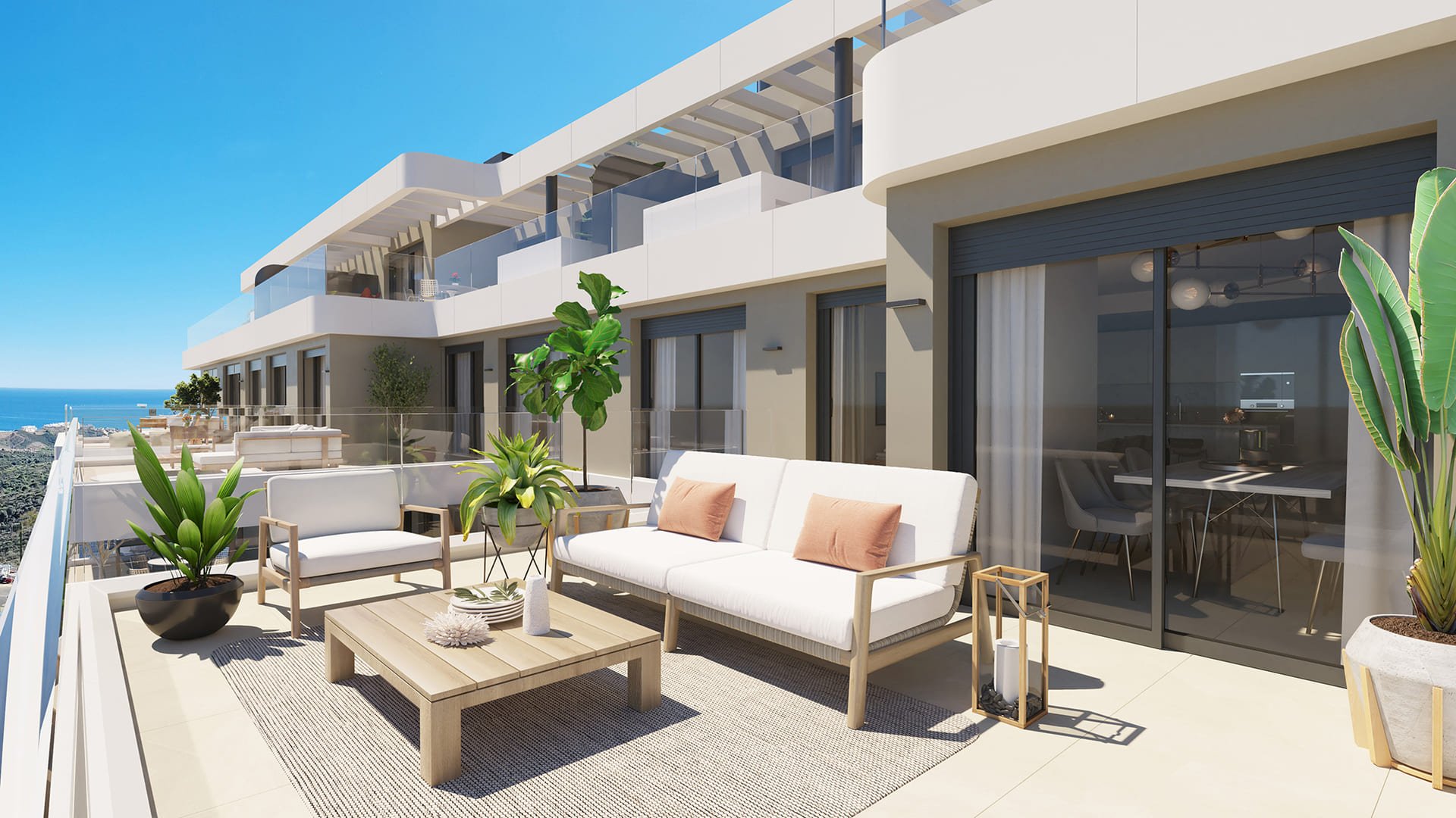 Wohnung in Mijas, Malaga, Spanien 2 Schlafzimmer, 86 m2 Nr. 135912