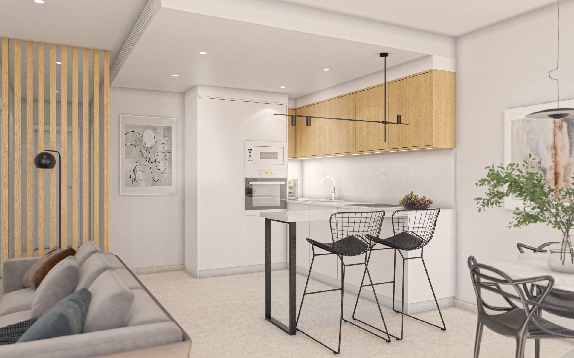 Apartamento en San Pedro del Pinatar, Murcia, España 2 dormitorios, 59 m2 No. 164580